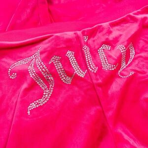 💖OG BIG BLING VELOUR Juicy Couture TRACK PANTS🩷✨